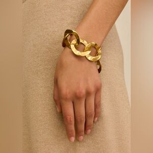 Cult Gaia Dulce Bracelet Antique Brass NWT w/ Box & Dust Bag
